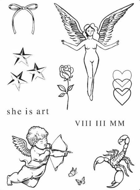 She's Dangerous: Angel & Acid Flash Sheet