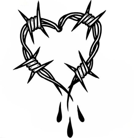 Barbed Wire Heart