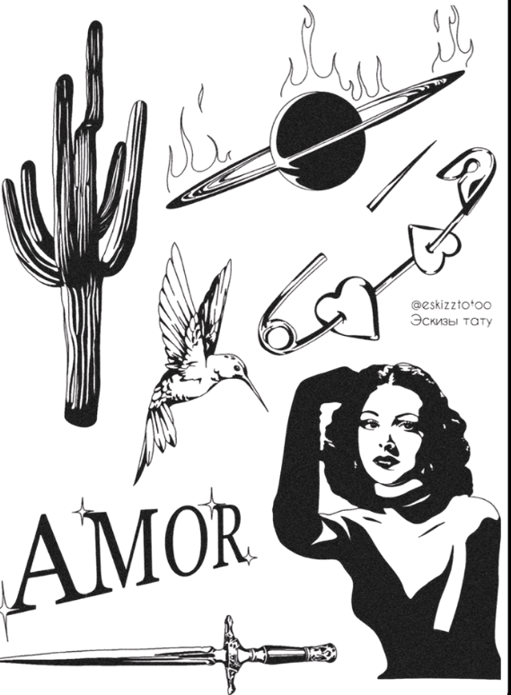 Amor: Crown of Thorns — Patchwork Flash Sheet