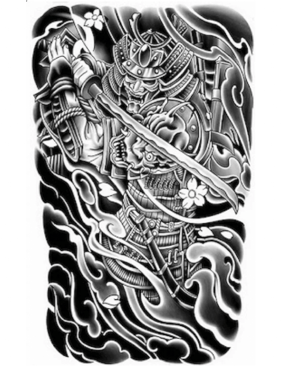 Samurai: Code of Silence - Half Sleeve
